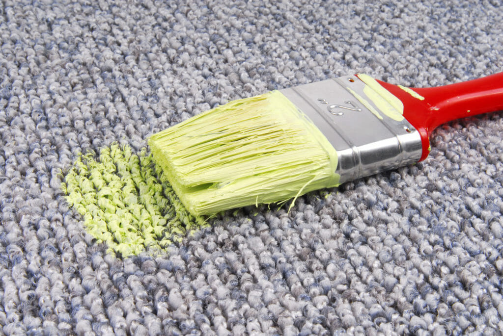 How To Get Paint Out Of Carpet When Dry